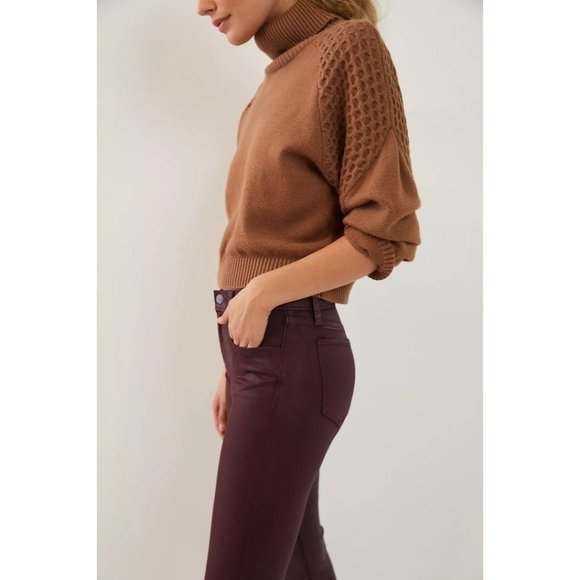 Joe's The Charlie High-Rise Coated Skinny Jeans - Picture 7 of 13